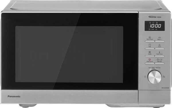 Kuchenka mikrofalowa PANASONIC NN-GD39QSEPG z grillem i naczyniem Steam+ Pot 29l 1000W 18 programów automatycznych