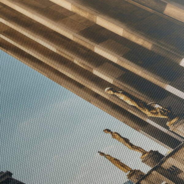 Obraz z placu Trocadero, Paryż (170x50 cm)