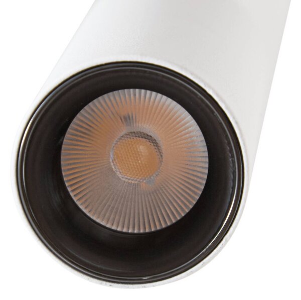 Lampa sufitowa LED Eldrin Lindby, biały / opal, salon / jadalnia, metal, nowoczesny