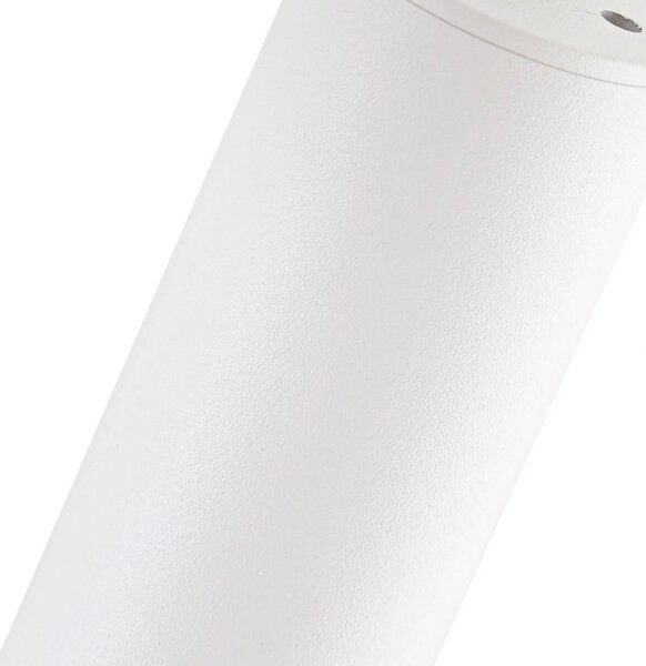 Lampa sufitowa LED Eldrin Lindby, biały / opal, salon / jadalnia, metal, nowoczesny