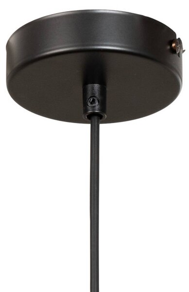Lampa wisząca Plato Luminex, możliwość ściemniania, czarny, salon / jadalnia, metal, nowoczesny