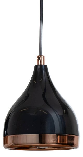 Lampa wisząca Yildo Opviq, możliwość ściemniania, czarny, salon / jadalnia, metal