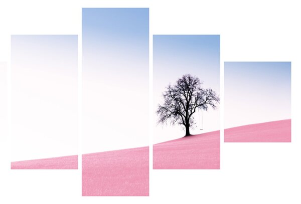 Obraz - Różowy sen (125x70 cm)