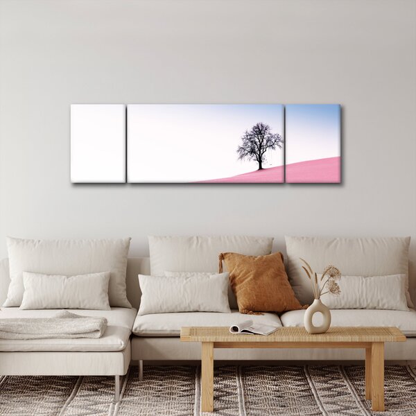 Obraz - Różowy sen (170x50 cm)