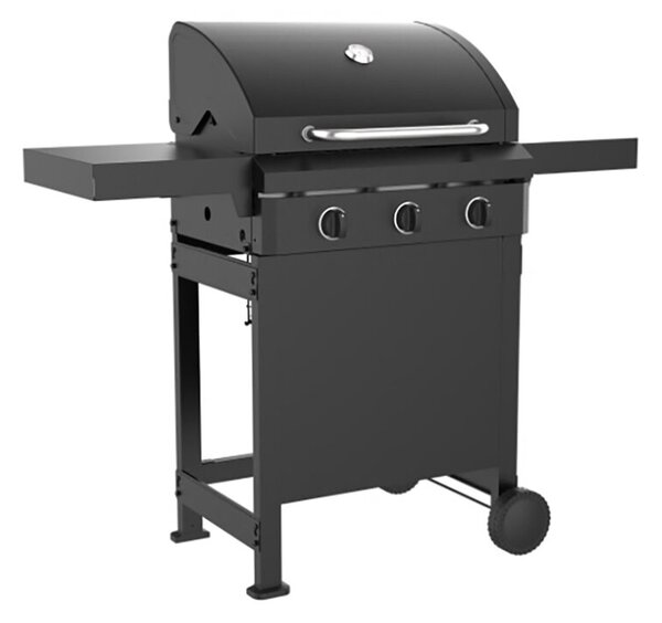 Grill ogrodowy gazowy LANDMANN Rexon New 3.0 01573 Czarny 13.95 kW 65 x 40 cm