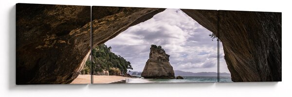 Obraz z jaskini, Nowa Zelandia (170x50 cm)