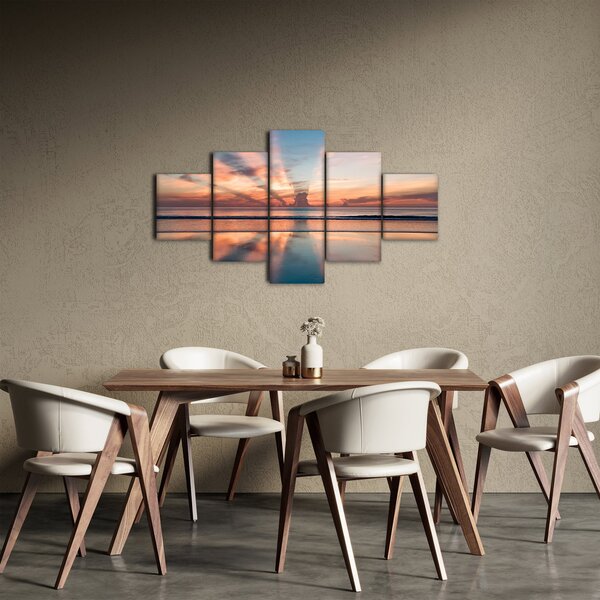 Obraz promieni słonecznych nad plażą Dayton (125x70 cm)