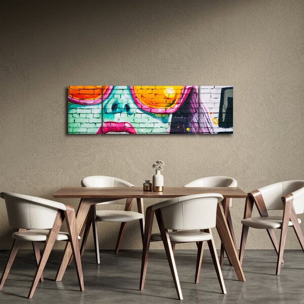 Obraz - Graffiti (170x50 cm)