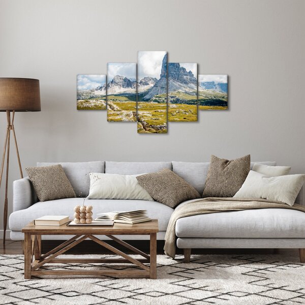 Obraz - Włoskie Dolomity (125x70 cm)