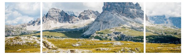 Obraz - Włoskie Dolomity (170x50 cm)