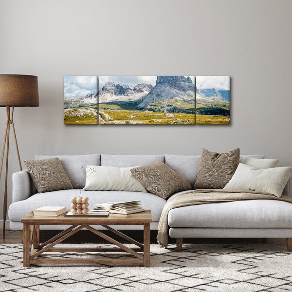 Obraz - Włoskie Dolomity (170x50 cm)