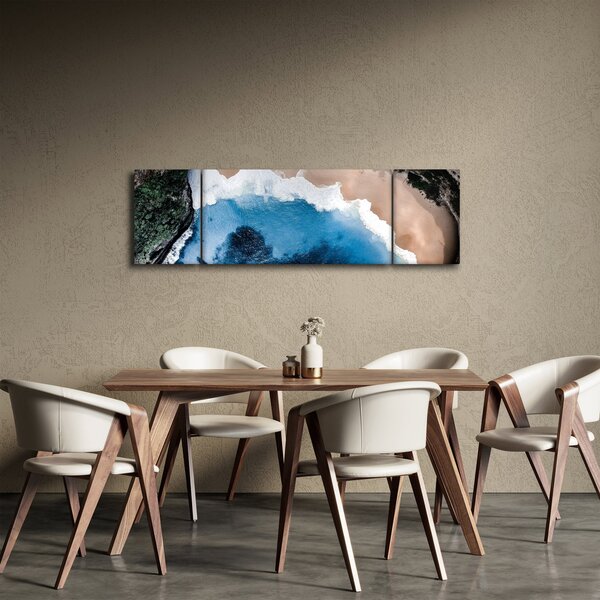 Obraz plaży Nusa Penida, Indonezja (170x50 cm)