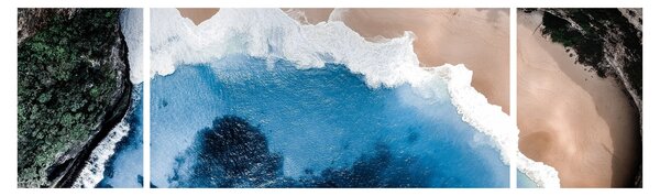 Obraz plaży Nusa Penida, Indonezja (170x50 cm)
