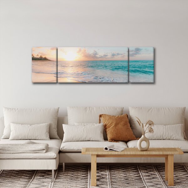 Obraz - Wymarzona plaża (170x50 cm)