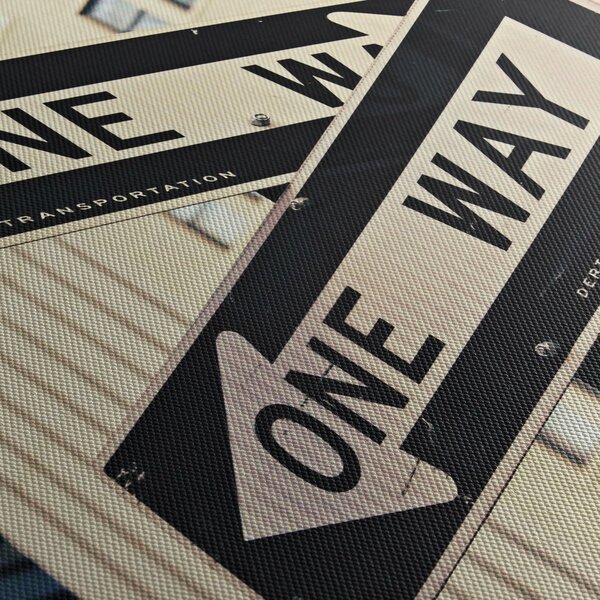 Obraz - New York ONE WAY (70x50 cm)