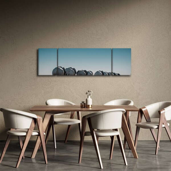 Obraz - Odejście słoni (170x50 cm)