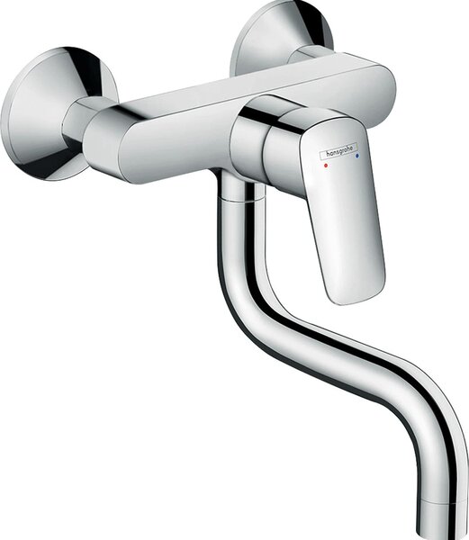 Hansgrohe Logis, Umywalki, Chrom