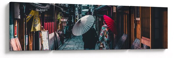 Obraz - Spacer po Tokio (170x50 cm)