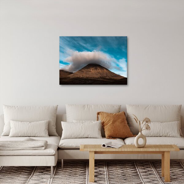 Obraz - Chmura nad szczytem (70x50 cm)