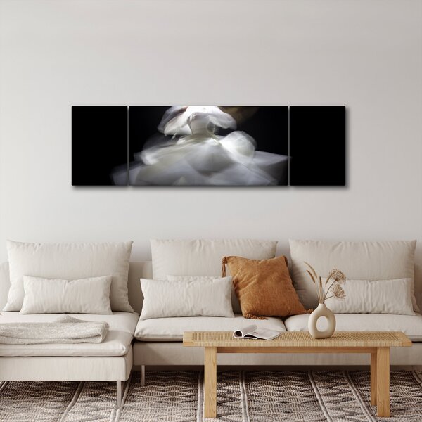 Obraz kwiatu lotosu (170x50 cm)