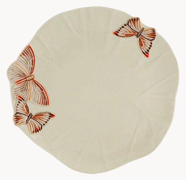 Komplet podstawek pod talerz z kamionki Cloudy Butterflies, 2 elem