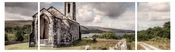 Obraz - Kościół irlandzki (170x50 cm)