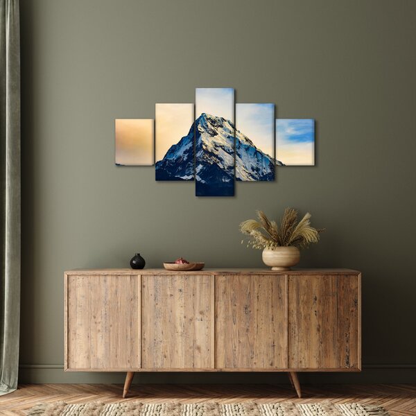 Obraz ośnieżonych gór, Nepal (125x70 cm)