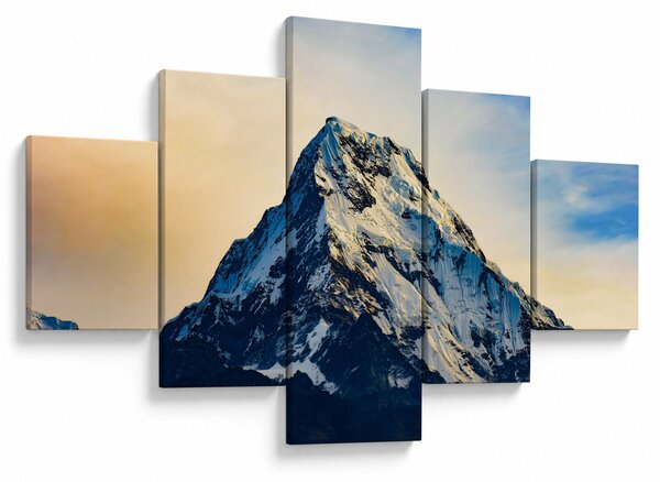 Obraz ośnieżonych gór, Nepal (125x70 cm)