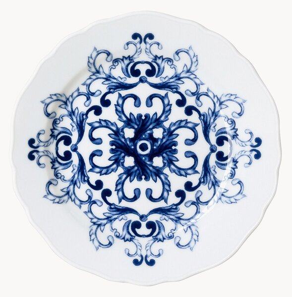 Komplet talerzy deserowych z porcelany True Blue, 6 elem