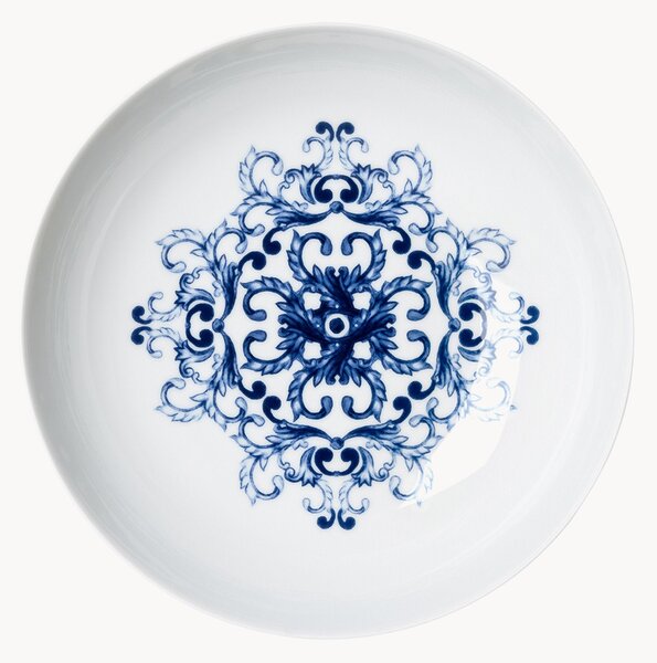 Komplet talerzy głębokich z porcelany True Blue, 6 elem