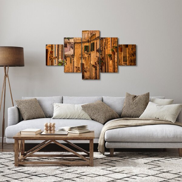 Obraz - Hiszpańska Ulica (125x70 cm)