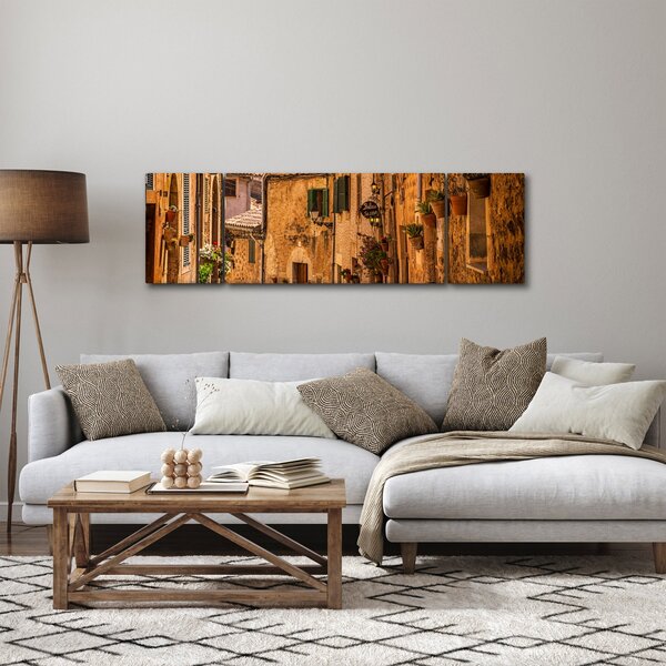 Obraz - Hiszpańska Ulica (170x50 cm)