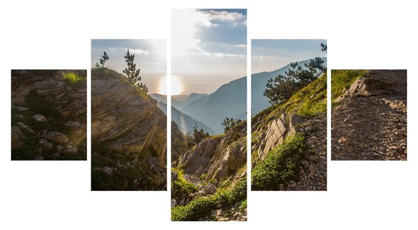 Obraz - Góra Olimp (125x70 cm)