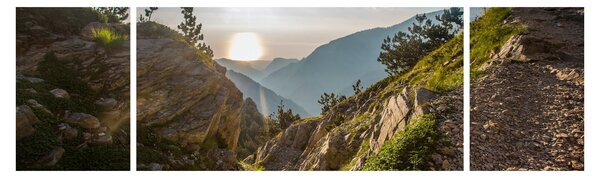 Obraz - Góra Olimp (170x50 cm)