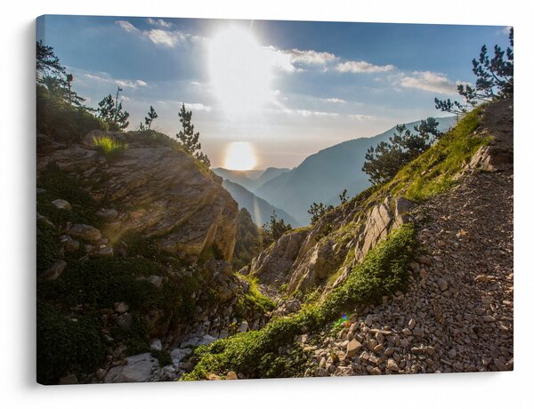 Obraz - Góra Olimp (70x50 cm)