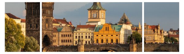 Obraz - Most Karola (170x50 cm)