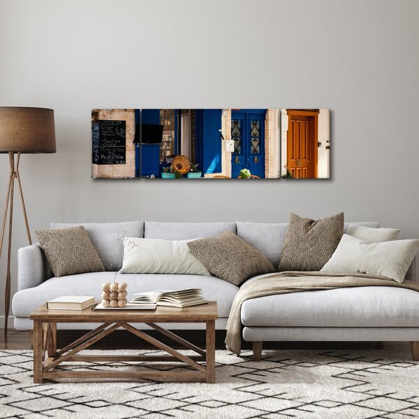 Obraz - Greckie posiedzenie (170x50 cm)