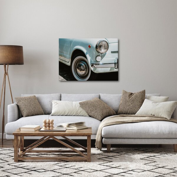Obraz - Fiat retro samochód (70x50 cm)