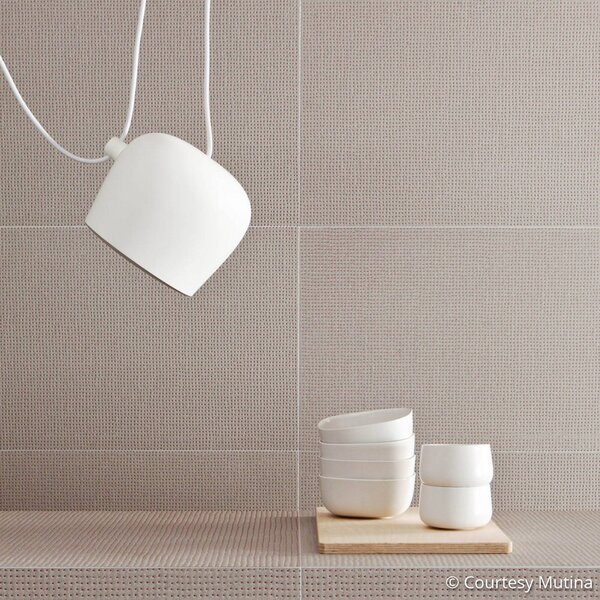 FLOS Lampa wisząca designerska AIM Small, możliwość ściemniania, biały / opal, salon / jadalnia, aluminium, design