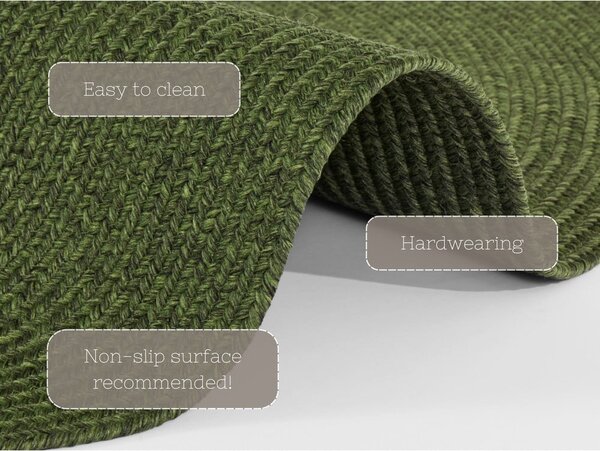 Zielony chodnik odpowiedni na zewnątrz 200x80 cm – NORTHRUGS