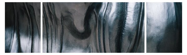 Obraz - Twarz ze stali (170x50 cm)