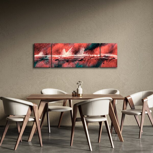 Obraz - Wybuch nafty (170x50 cm)
