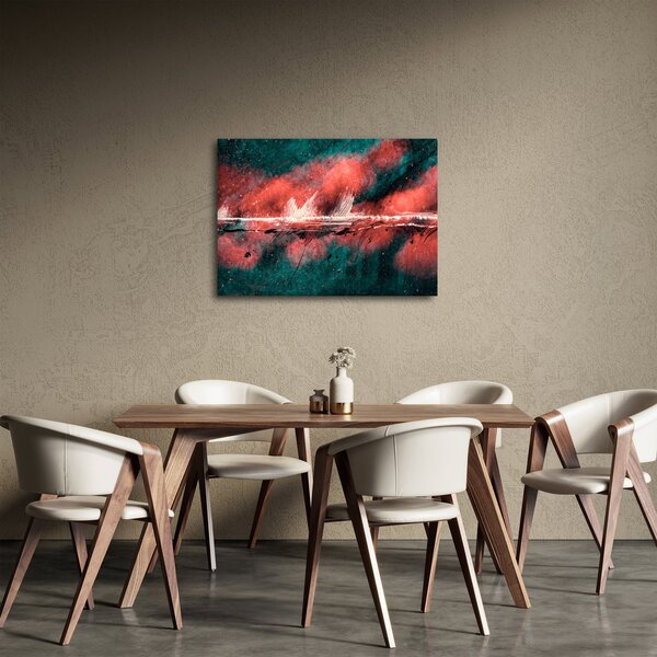 Obraz - Wybuch nafty (70x50 cm)