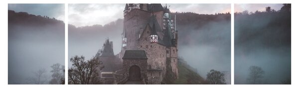 Obraz - Eltz Castle, Niemcy (170x50 cm)
