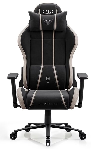 Fotel gamingowy materiałowy Diablo X-One 2.0 Normal Size, Camel Black