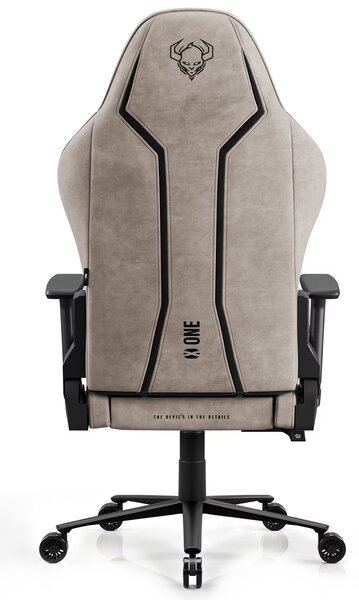 Fotel gamingowy materiałowy Diablo X-One 2.0 Normal Size, Camel Black