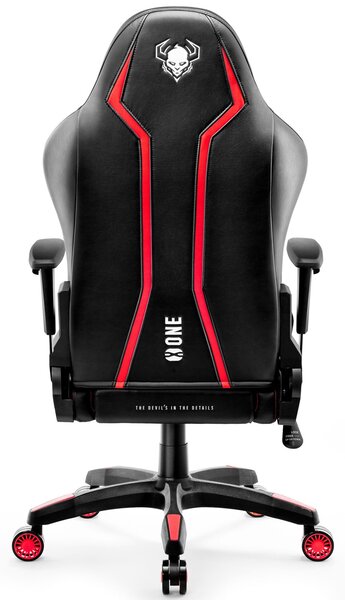 Fotel gamingowy Diablo X-One 2.0 Normal Size czarno-czerwony
