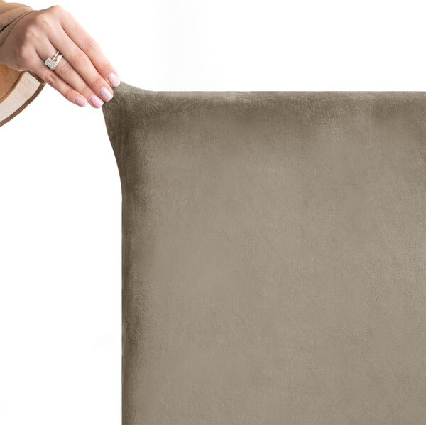 Szarobeżowe elastyczne pokrowce na krzesło zestaw 4 szt. 48 cm Sento – Restilo