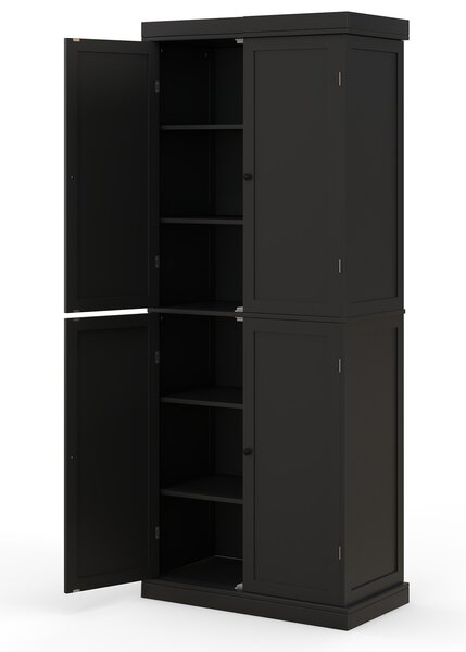 Wysoka szafka z 4 drzwiami 76 x 40 x 184,5 cm