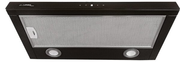 Okap FALMEC Slim Vetro Plus 60 Czarny 618m3/h 64dB klasa C